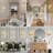2-Light Empire Style Ceiling Mounted Light
