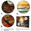 Coastal Collage At Sunset I - Décoration murale moderne-354985211-354985212