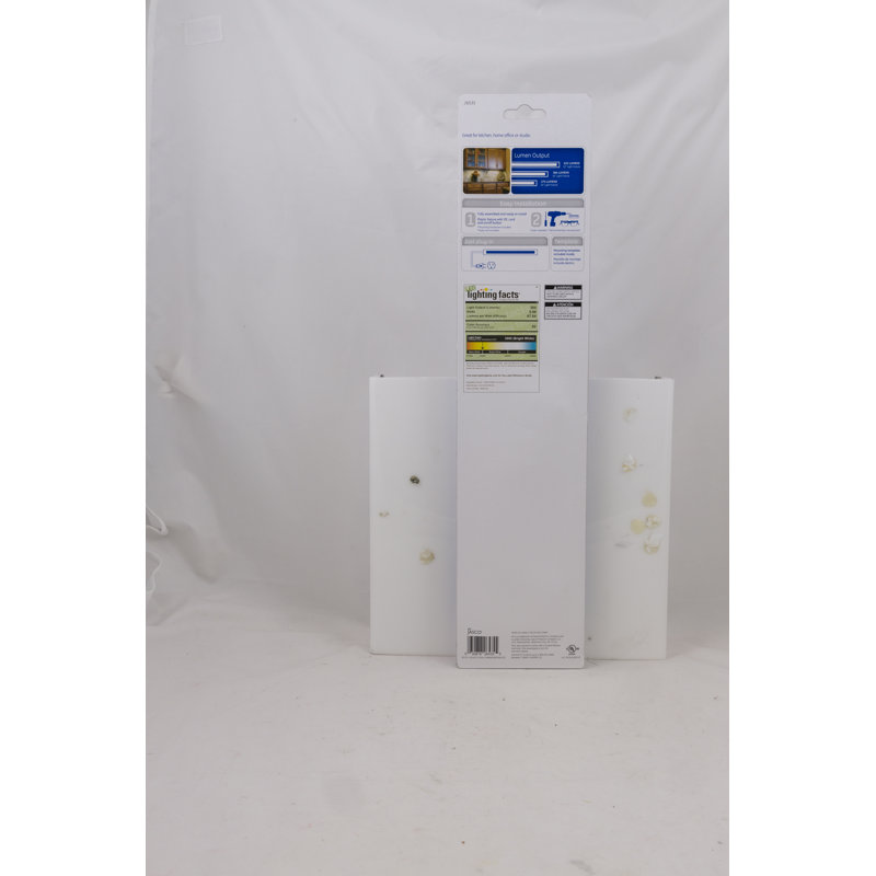 Enbrighten 16-Inch White LED Under Cabinet Light Fixture