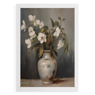 Vintage Floral Print XXII -Canvas Print Only - NOT FRAMED