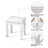 Vanity Stool, Makeup Chair Bench