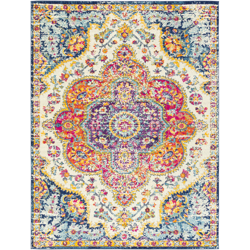 Adeliza Oriental Indoor Rug, Rectangle 9' x 12'6"