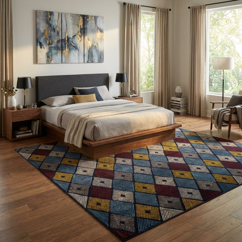 Konya Botkins Rug, Rectangle 9' x 12'