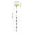 Car Wash Brush 66.7-Inch Car Washing Brush with 12" Soft PVC Bristle Head