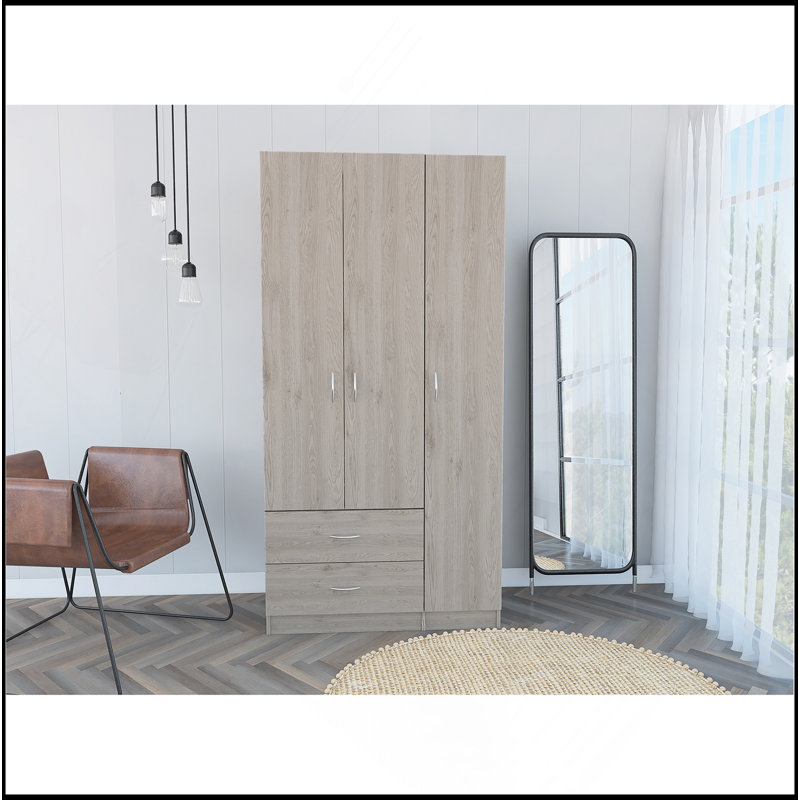 Armoire Eureka, Gris clair