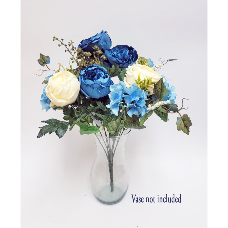 Arrangement, Blue/Cream