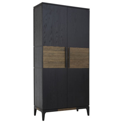 Mallen 2 Door Solid Wood Wardrobe