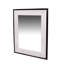Veloz Metal Flat Wall Mirror