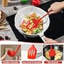 Ensemble 10 pièces d'ustensiles de cuisine en silicone pour la cuisson - non toxique et résistant à la chaleur-113069485
