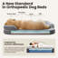 Canapé orthopédique Lesure RealOrtho 3 couches en mousse à mémoire de forme avec housse amovible pour chien-135250918-135250919