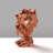 Hand-Painted Decorative Object, Copper Color, 7.5 x 11.8 x 7.1 inches | 100% Polyester, Lightweight at 2.5 lbs | Unique Home Décor Accent for Living Room & Office, Distinctive Color Variations for Personalized Style-2045486624