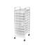Cremeans 90cm H x 32cm W Utility Cart with Wheels-43092351