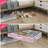Large Clear Shoe Storage Box Folding Underbed Organizer