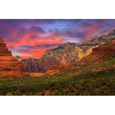 Heatherton " Sunrise In Sedona, Arizona "