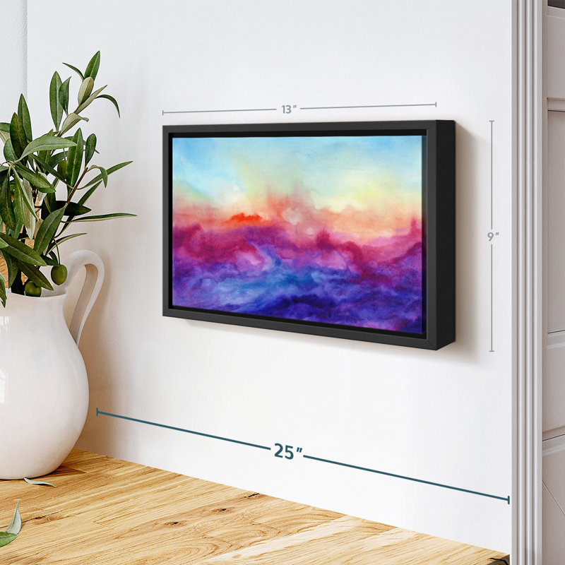Abstrait «Arpeggi Canvas Print», H 9 po x l 13 po