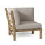 Club Teak Patio Lounge Chair with Cushions-719419180