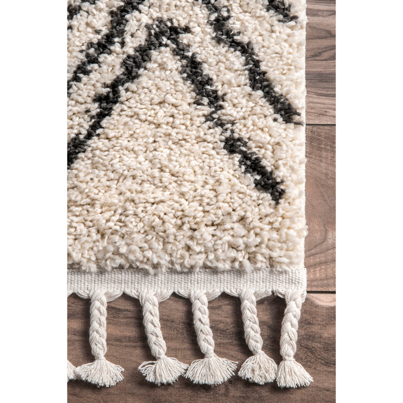 Tapis blanc cassé Reagan, Rectangle 4 pi x 6 pi