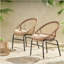 Chaise Edgar (ensemble de 2)