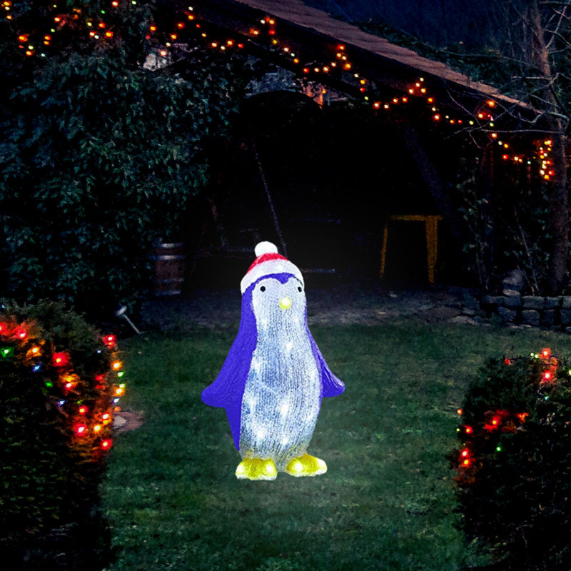 Christmas Penguin Decorative Accent