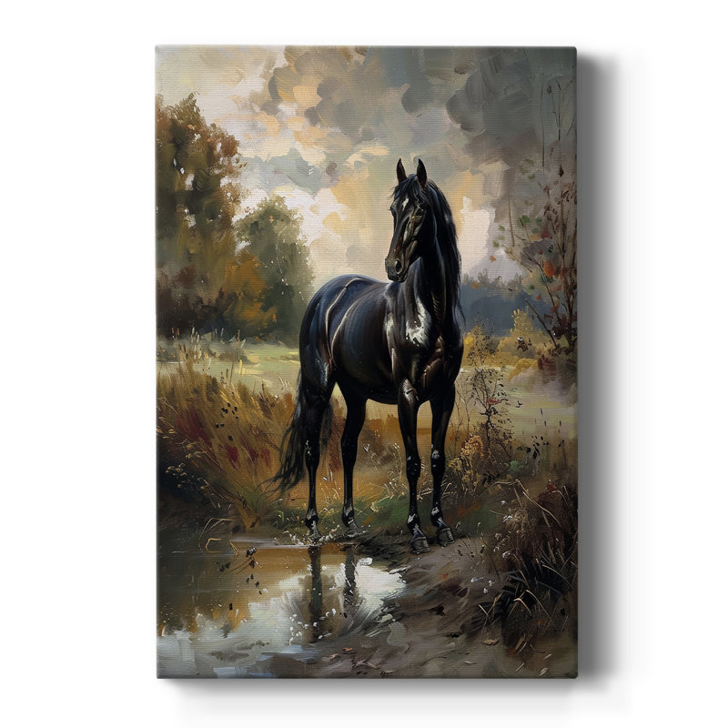 ANIMALS Series CCCXVII -Custom Wrapped Gallery Cavas, 18" H x 12" W