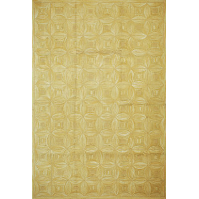 One-of-a-Kind 6' X 9' Wool Area Rug in Yellow