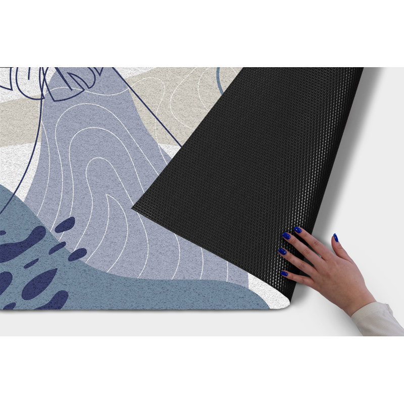 Non-Slip Outdoor Doormat, W100 x L150 cm