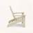Adirondack Chair – Premium HDPE Poly Lumber, Unique Fan Back, Stainless Steel Hardware-1159173936