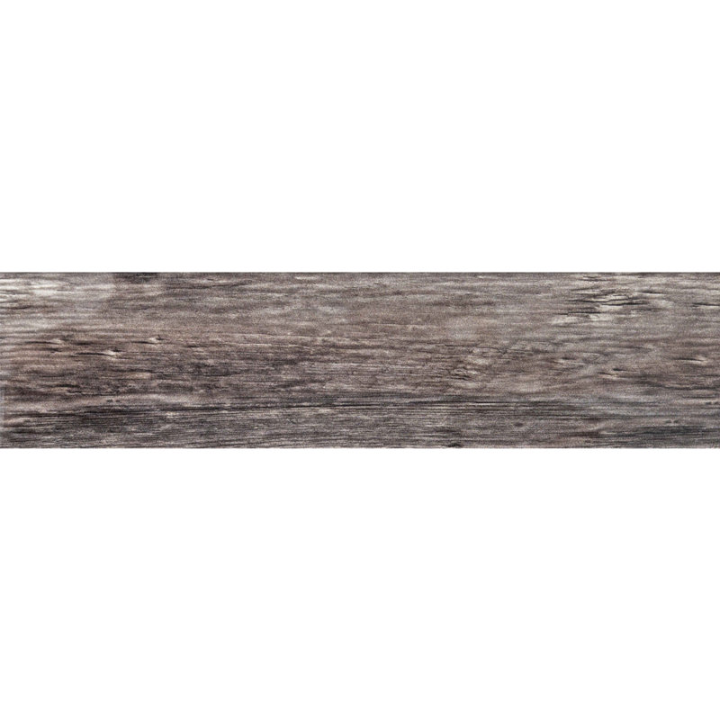 Carreau de mosaïque en verre aspect bois 3 po x 12 po Woodland, Brun