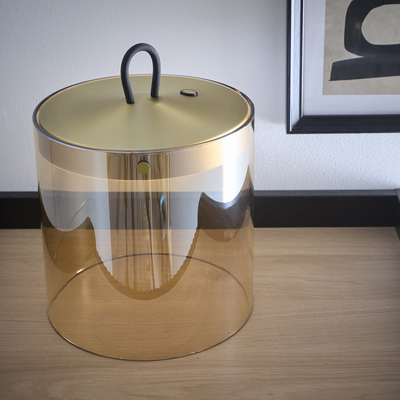Table Lamp, 24 cm H x 21 cm W x 21 cm D