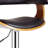 Contemporary Swivel Adjustable Barstool With Padded Armrests-216510000