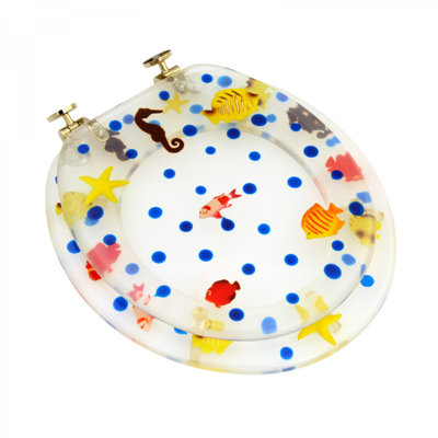 Round Toilet Seat and Lid