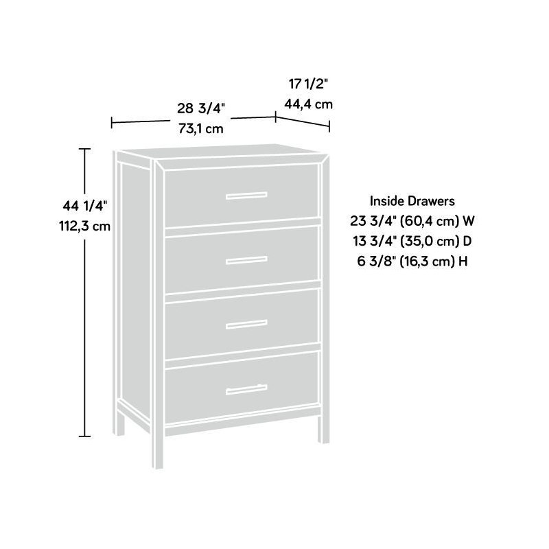 Commode 4 tiroirs Fehmi