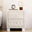 Graceful, Beige, Velvet Bedside Table, 2 Drawers, Crystal - Trimmed Handles, Button Aesthetic, Spacious Storage Exquisite, Knob Luxury, , Functional