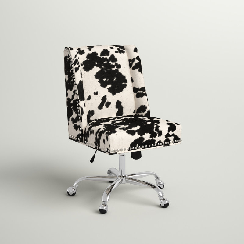 Chaise de travail pivotante et inclinable Dayton, Argent argent