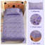Ensemble de draps pour enfants, draps 4 pièces, drap-housse en microfibre avec poche profonde de 15 pouces et sangles de coin, imprimé Cool Girl-129415779-129415776