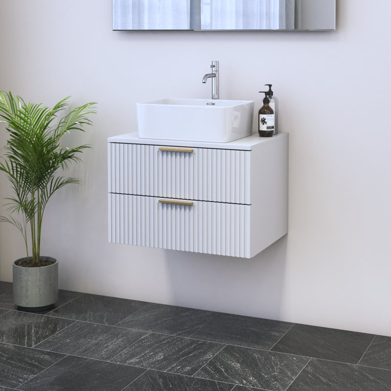 Madera 01 Vanity, White
