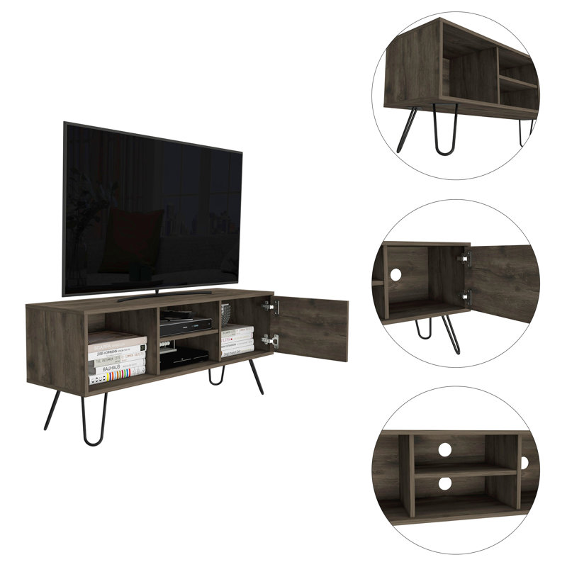 Hodslavice Unfinished TV Stand for TVs up to 50"