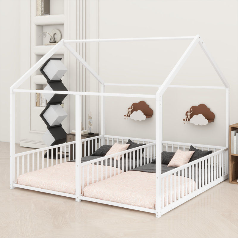 House Platform Beds, White