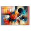  «Circles Abstract 3» par Rey Klimt, art mural en verre acrylique, 24 po x 16 po-1988566301