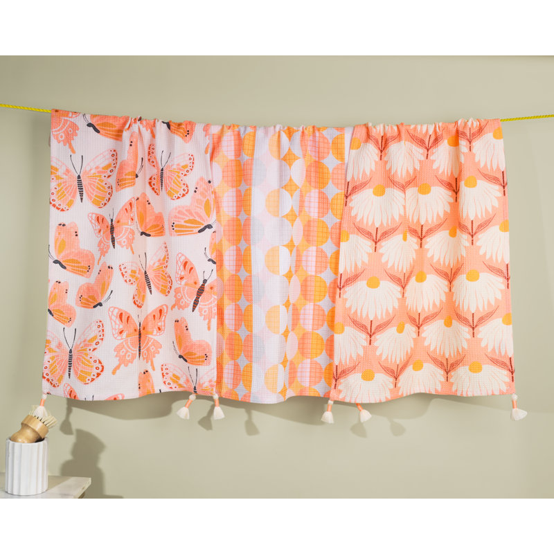 Ensemble de serviettes de cuisine Marigold Flutter