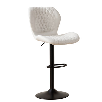 Tyrel Swivel Adjustable Height Bar Stool