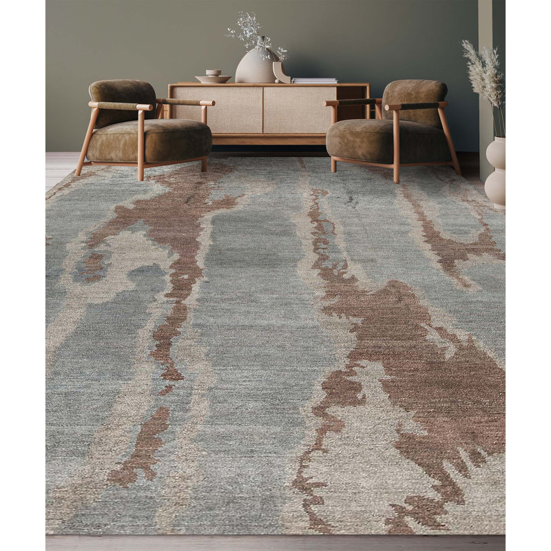 Rayon One-of-a-Kind 10'2" X 14' Hand Knotted Area Rug