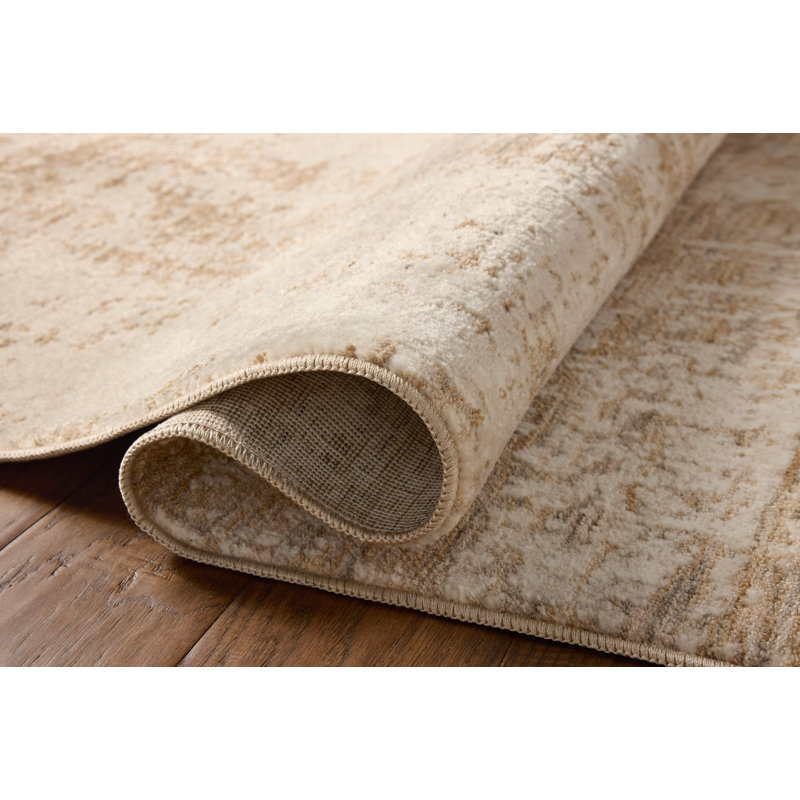Loloi Nellie Stone / Taupe Area Rug, Rectangle 7'10" x 10'2"