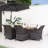 Aliaksey 6-Person Wicker Patio Dining Set With Rectangular Table