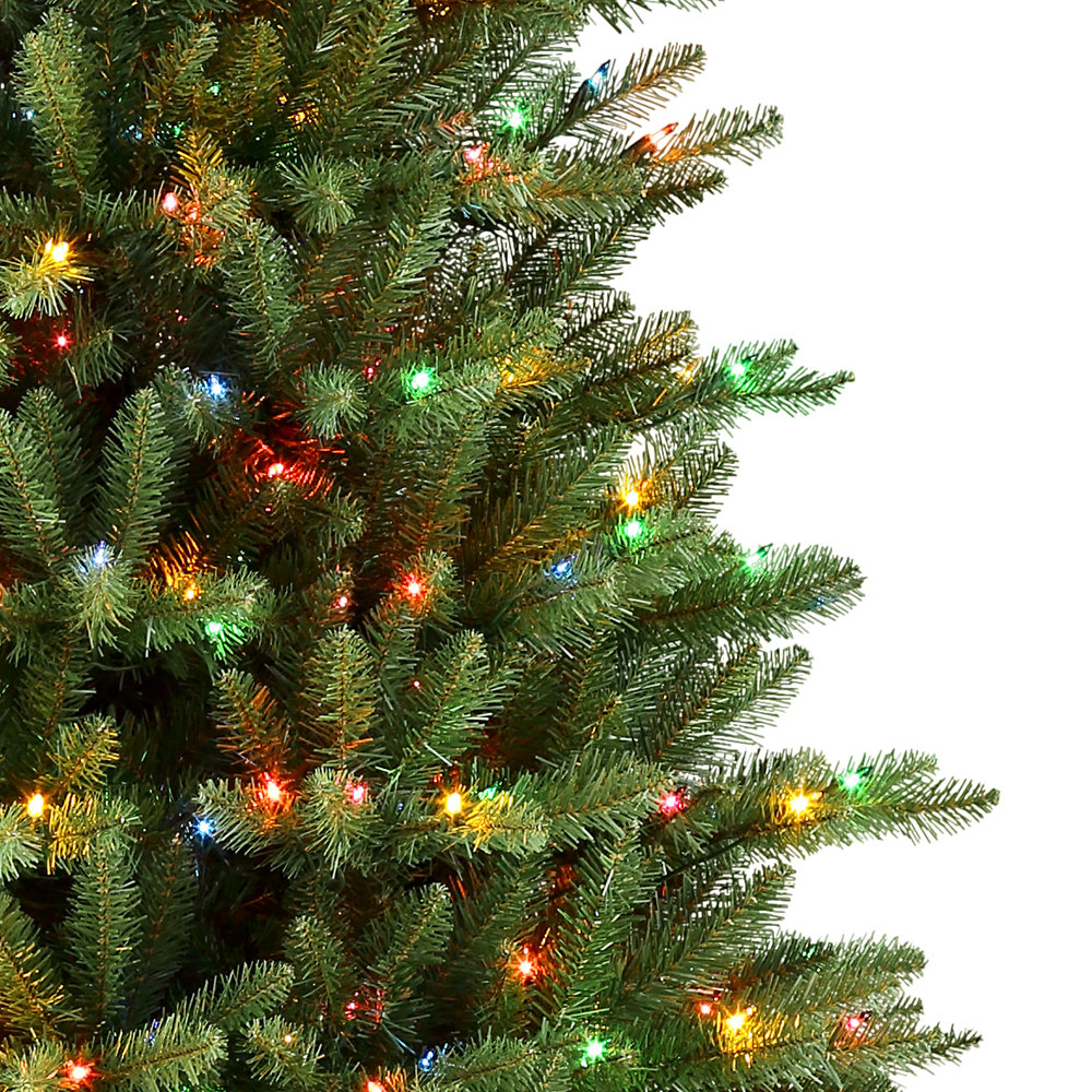 7.5' Pre-Lit Fir Christmas Tree