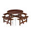 Table de pique-nique d'extérieur pour 8 personnes-1966989357