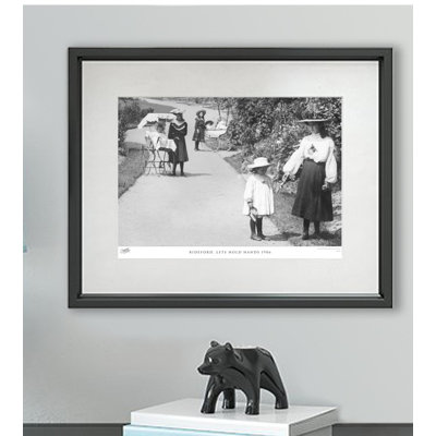Bideford, Lets Hold Hands 1906 - Single Picture Frame Print