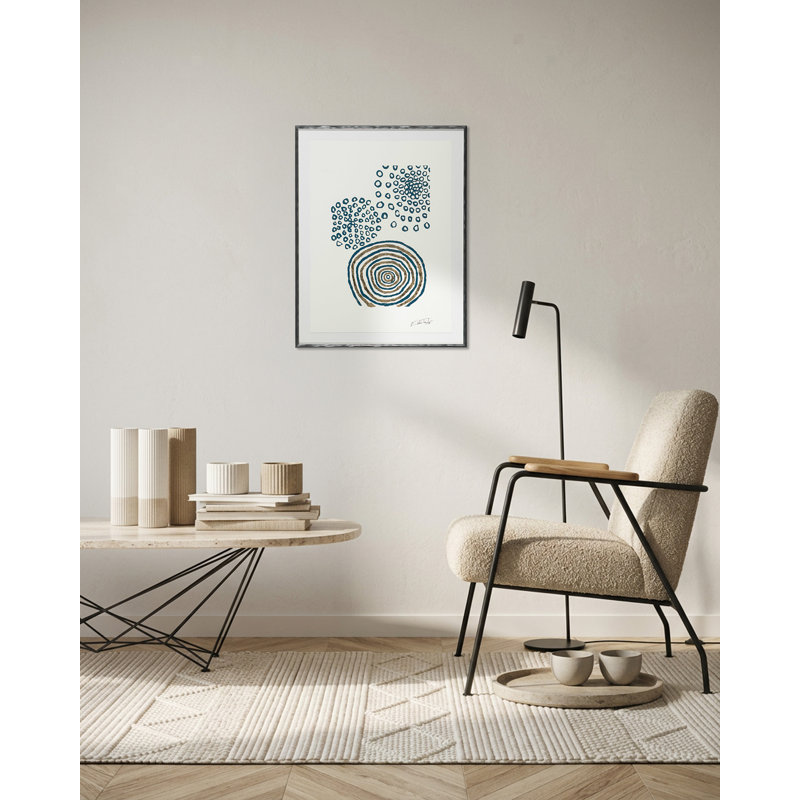 Dreaming Navy 5 Framed Print