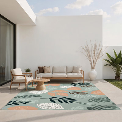 Tapis intérieur et extérieur Sunset Vines