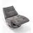 32.3" W Swivel Glider Recliner-642699361